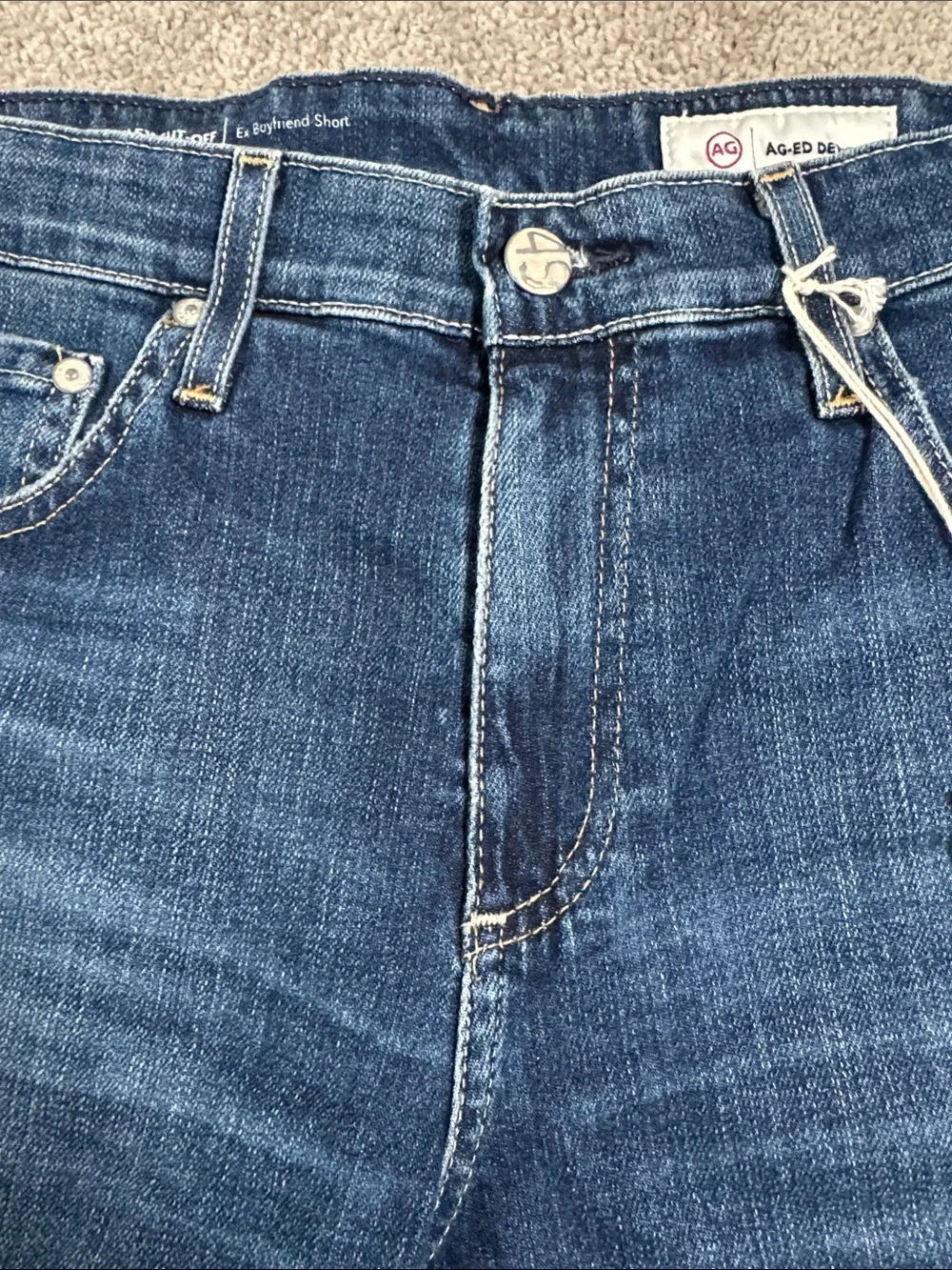 AG - Denim Haley Cut off shorts 28 - Picture 4 of 5